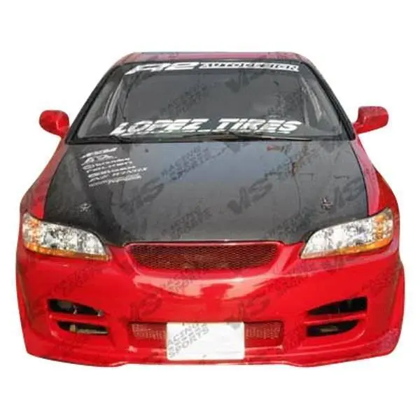 Carbon Fiber Hood OEM Style for Honda Accord 2DR 1998-2002 - Image 2