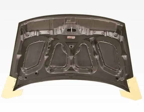Carbon Fiber Hood OEM Style for Honda Civic 2DR 2006-2011 - Image 4