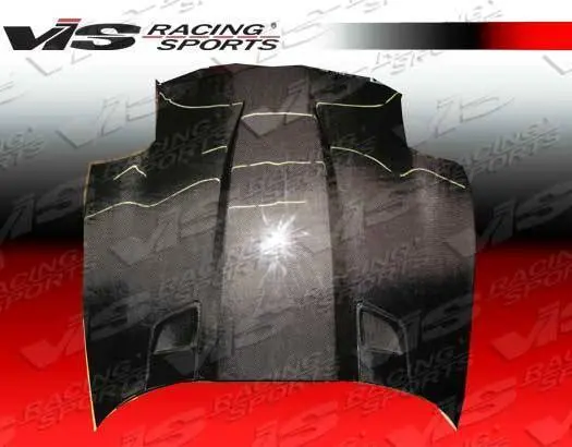 Carbon Fiber Hood Penta Style for Chevrolet Corvette 2DR 1997-2004 - Image 2