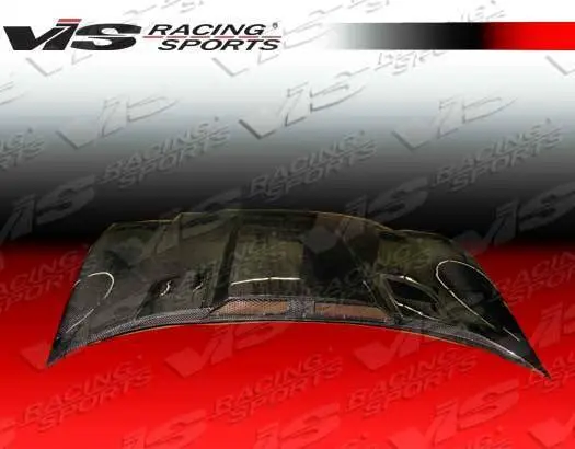 Carbon Fiber Hood Penta Style for Chevrolet Corvette 2DR 1997-2004 - Image 3