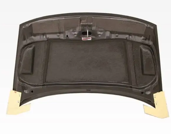 Carbon Fiber Hood RR Style for Honda Civic 2DR 2006-2011 - Image 4