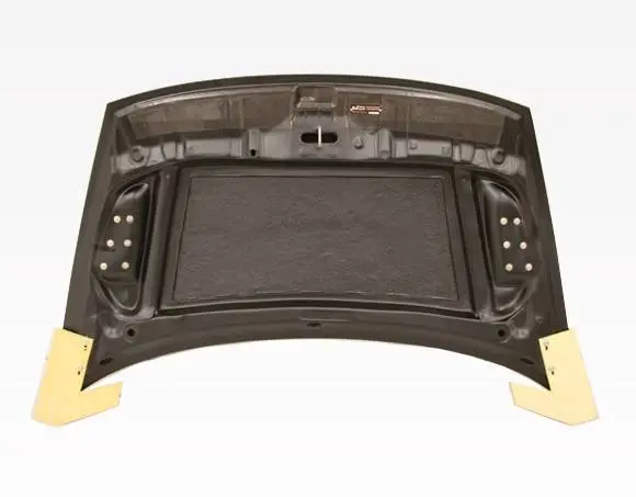 Carbon Fiber Hood RR Style for Honda Civic 4DR 2006-2011 - Image 3