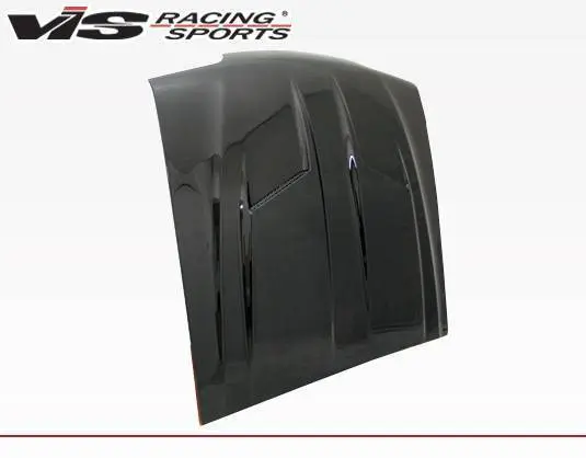 Carbon Fiber Hood Stalker 2 Style for Ford MUSTANG 2DR 1987-1993 - Image 2