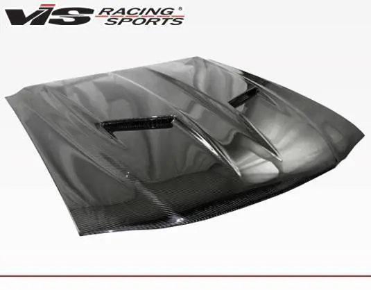 Carbon Fiber Hood Stalker 2 Style for Ford MUSTANG 2DR 1994-1998 - Image 3