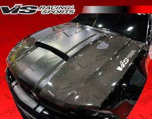 Carbon Fiber Hood Stalker Style for Ford MUSTANG 2DR 2010-2012 - Image 6