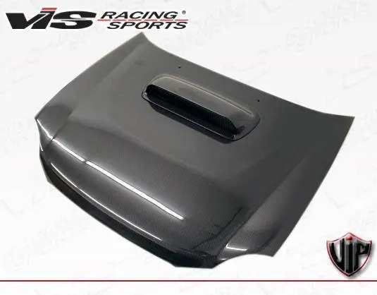 Carbon Fiber Hood STI Style for Subaru WRX 4DR 2002-2003 - Image 2