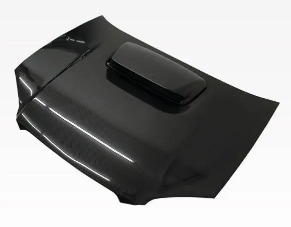 Carbon Fiber Hood STI Style for Subaru WRX 4DR 2004-2005 - Image 2