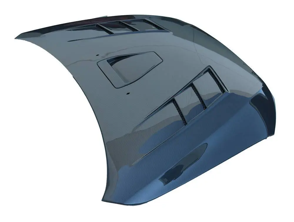 Carbon Fiber Hood Terminator GT Style for Mitsubishi EVO 10 4DR 2008-2015