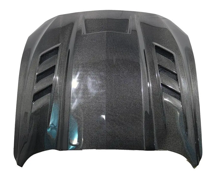 Carbon Fiber Hood Terminator Style for Ford MUSTANG 2018-2023 - Image 4