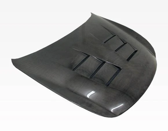 Carbon Fiber Hood Terminator Style for Infiniti G37 2DR 08-13 - Image 2