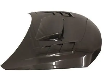 Carbon Fiber Hood Tracer Style for Subaru WRX Hatchback & 4DR 2008-2014 - Image 5