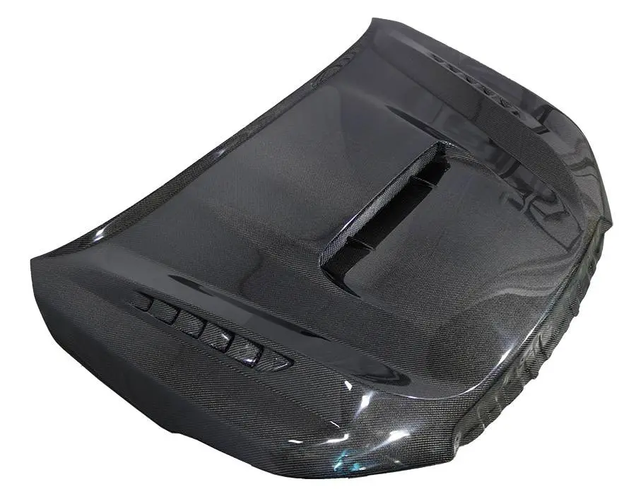 Carbon Fiber Hood V Line Style for Subaru Forester 4DR 14-18