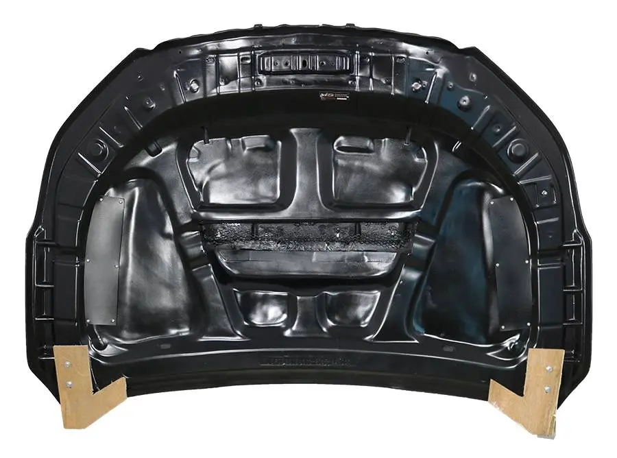 Carbon Fiber Hood V Line Style for Subaru Forester 4DR 14-18 - Image 4