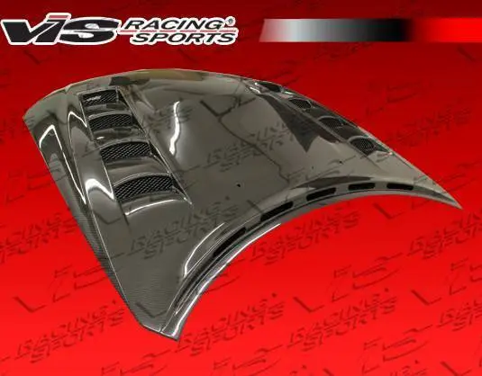 Carbon Fiber Hood VRS Style for Subaru WRX Hatchback & 4DR 2008-2014 - Image 3