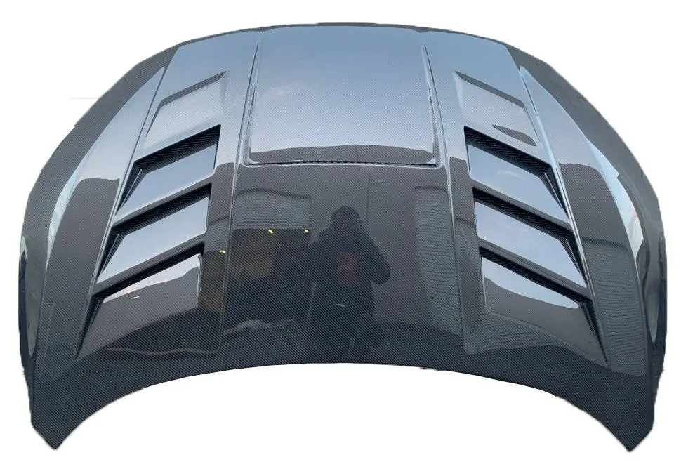 Carbon Fiber Hood VS 2 Style for Honda Civic 2016-2021 - Image 3
