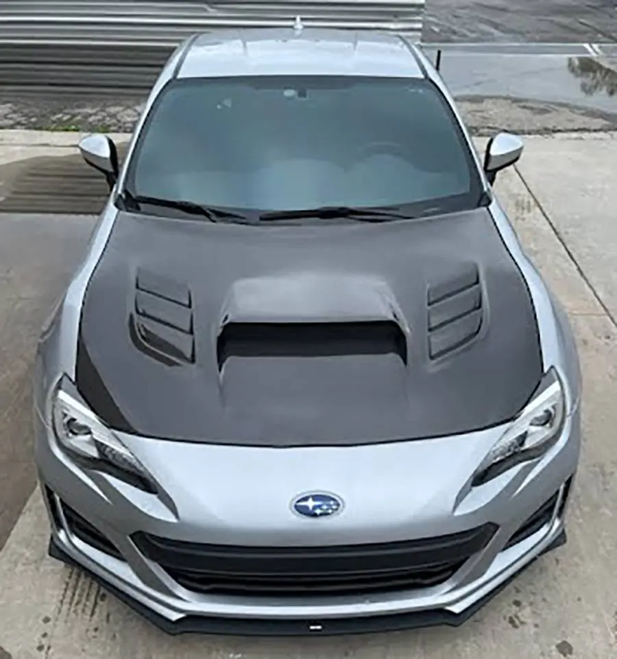 Carbon Fiber Hood VS 2 Style for Scion FR-S 2013-2020 - Image 2