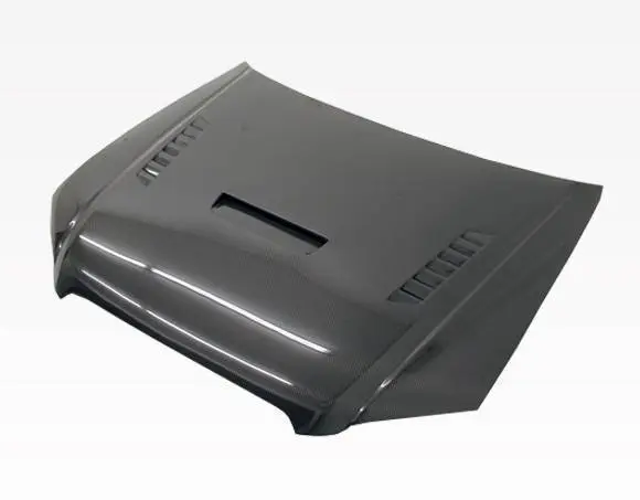 Carbon Fiber Hood XTS Style for AUDI A4 4DR 2006-2008 - Image 2