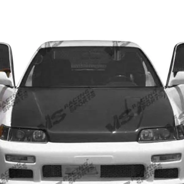 Carbon Fiber Hood ZC Style for Honda Civic Hatchback 1988-1991
