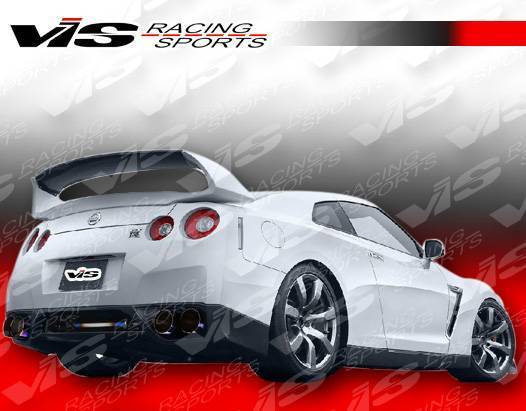 Carbon Fiber Spoiler AMS Style for Nissan Skyline R35 2DR 2009-2016 - Image 2