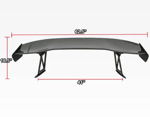 Carbon Fiber Spoiler VTX Style for Honda S2000 2DR 2000-2009 - Image 4