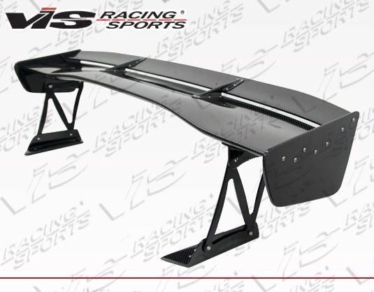 Carbon Fiber Spoiler VTX Style for Mitsubishi Evo 10 4DR 2008-2015 - Image 2
