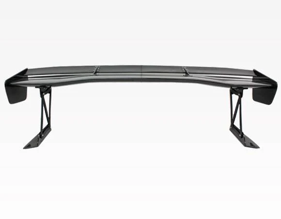 Carbon Fiber Spoiler VTX Style for Mitsubishi Evo8 4DR 2003-2007 - Image 5
