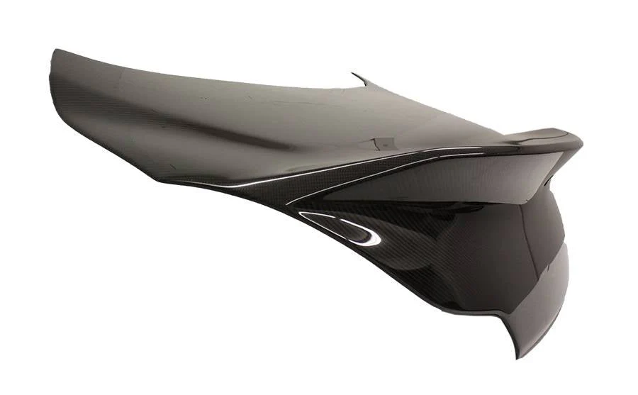 Carbon Fiber Trunk Demon Style for Infiniti G37 2DR 08-13 - Image 3