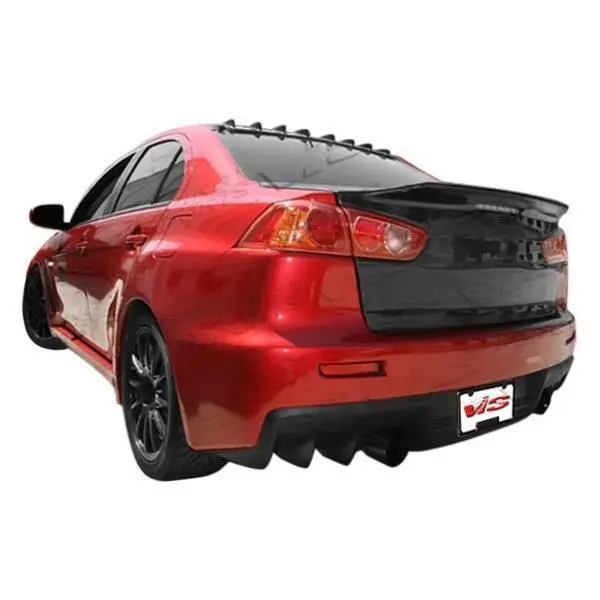 Carbon Fiber Trunk Demon Style for Mitsubishi EVO 10 4DR 2008-2017 - Image 4