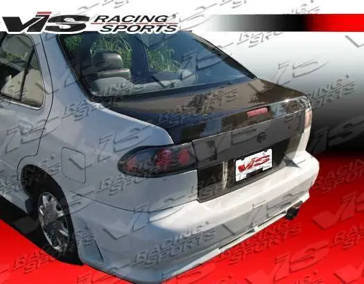 Carbon Fiber Trunk OEM Style for Nissan Sentra 4DR 1995-1999 - Image 3