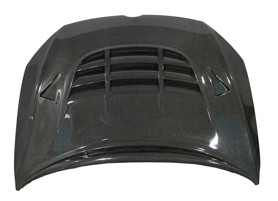 Double Sided Carbon Fiber Hood GTR Style for Volkswagen Golf 7 2015-2021 - Image 4