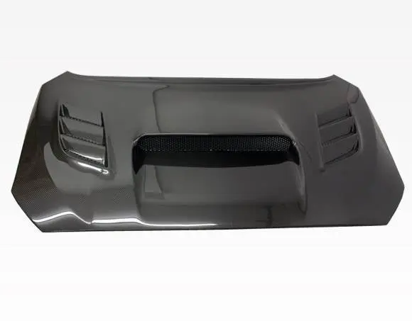 Double Sided Carbon Fiber Hood VS 2 Style for Subaru WRX 4DR 2015-2021 - Image 3