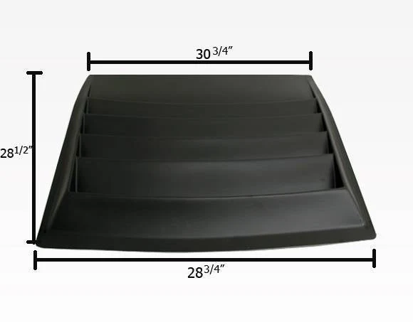 Universal Scoop Drift Style Hood Vent - Image 2